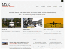 Tablet Screenshot of msrinc.com
